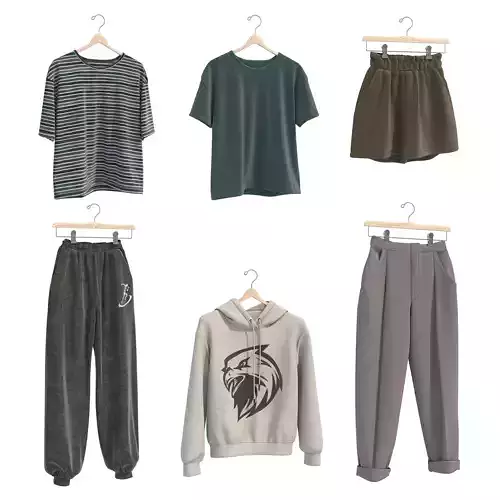 Clothing on Hanger 13