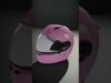 Pink Motorcycle Helmet model pack Low-poly 3D model_2