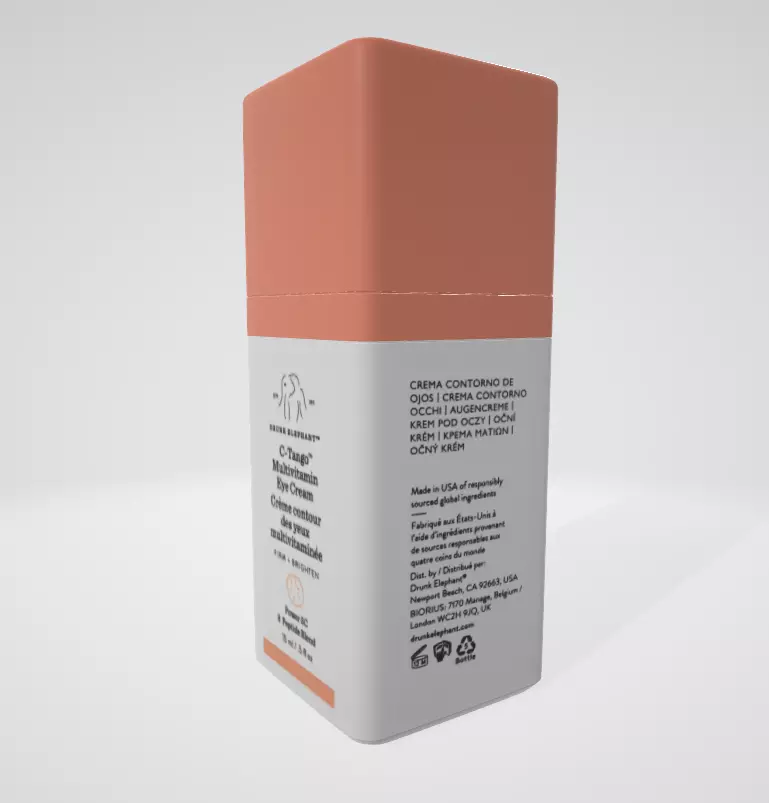 Drunk Elephant C Tango Multivitamin Eye Cream 15ml NIB Low-poly 3D model