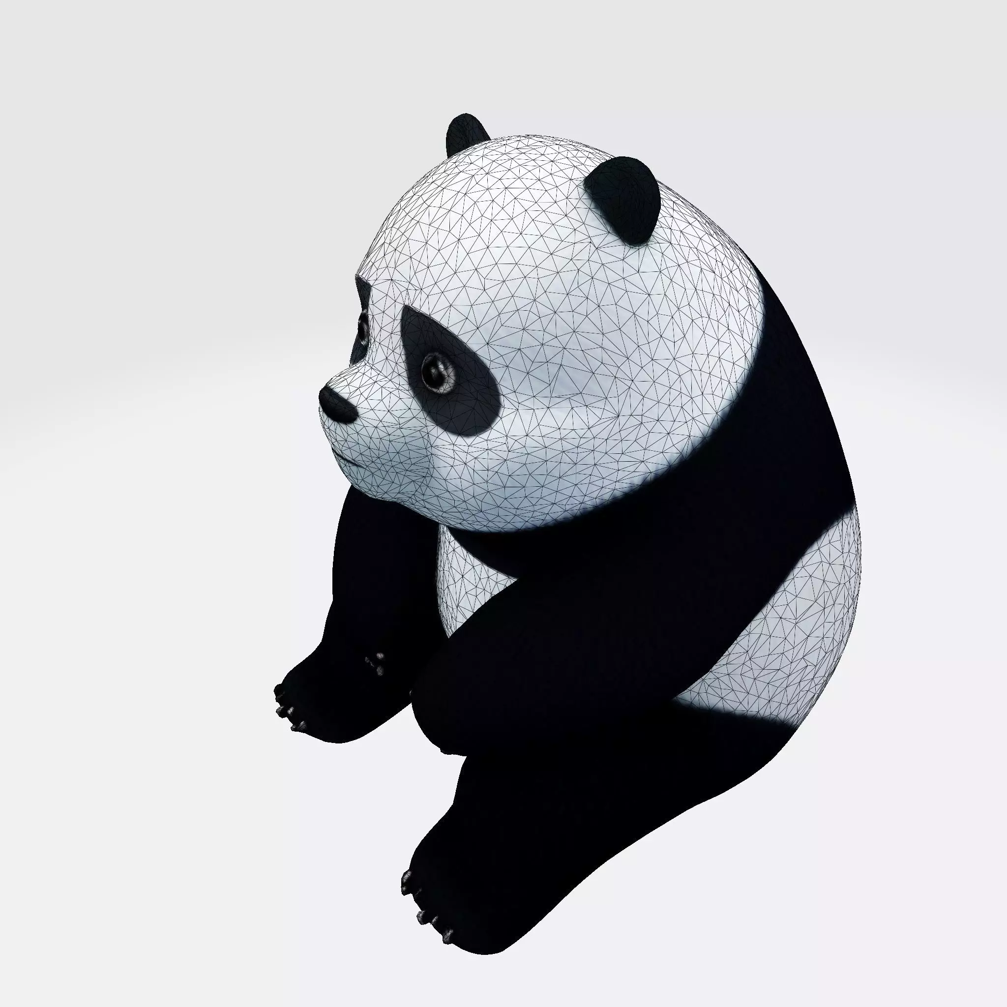 Adorable Panda Cub Ultimate Print-Ready Figurine 3D print model_17