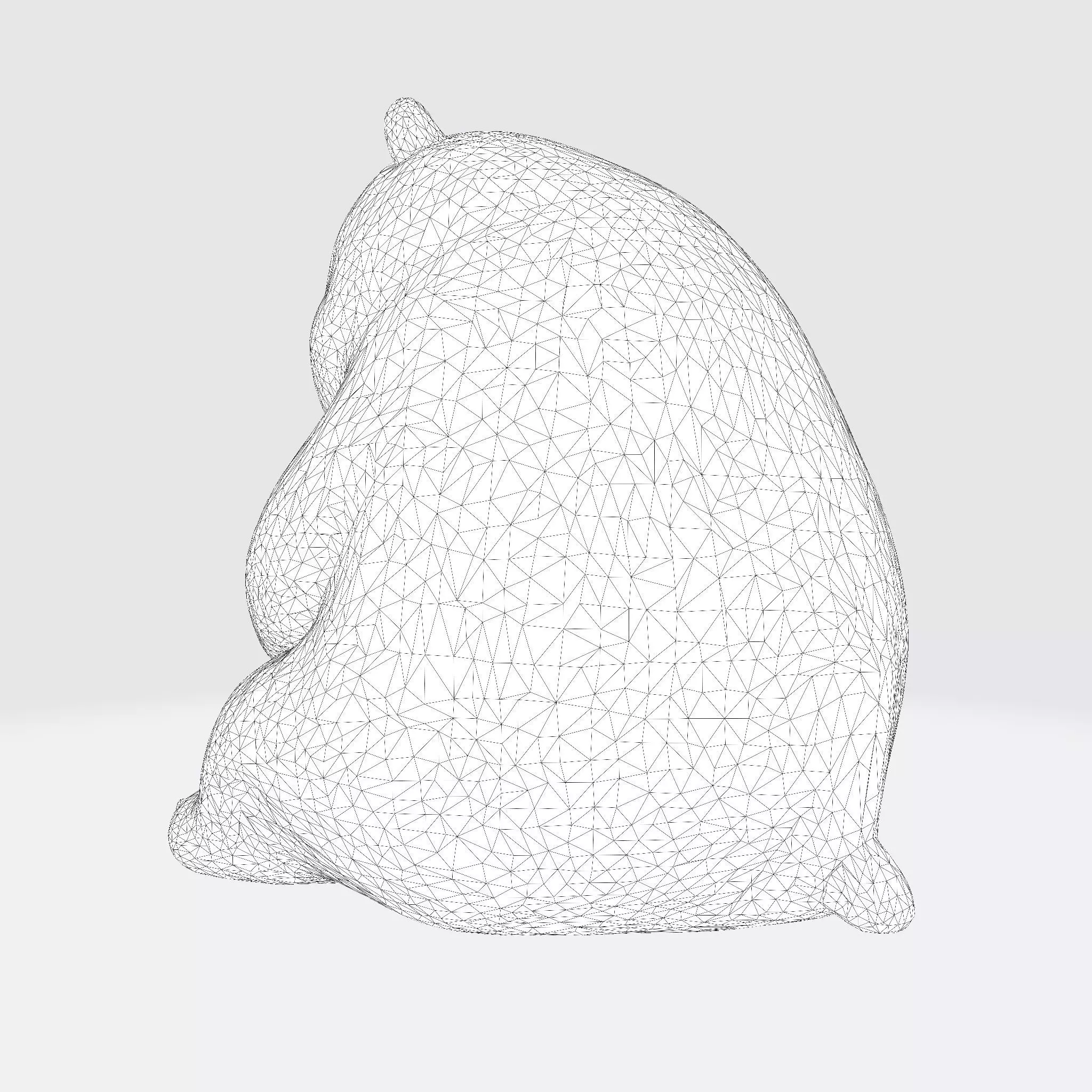 Adorable Panda Cub Ultimate Print-Ready Figurine 3D print model_23