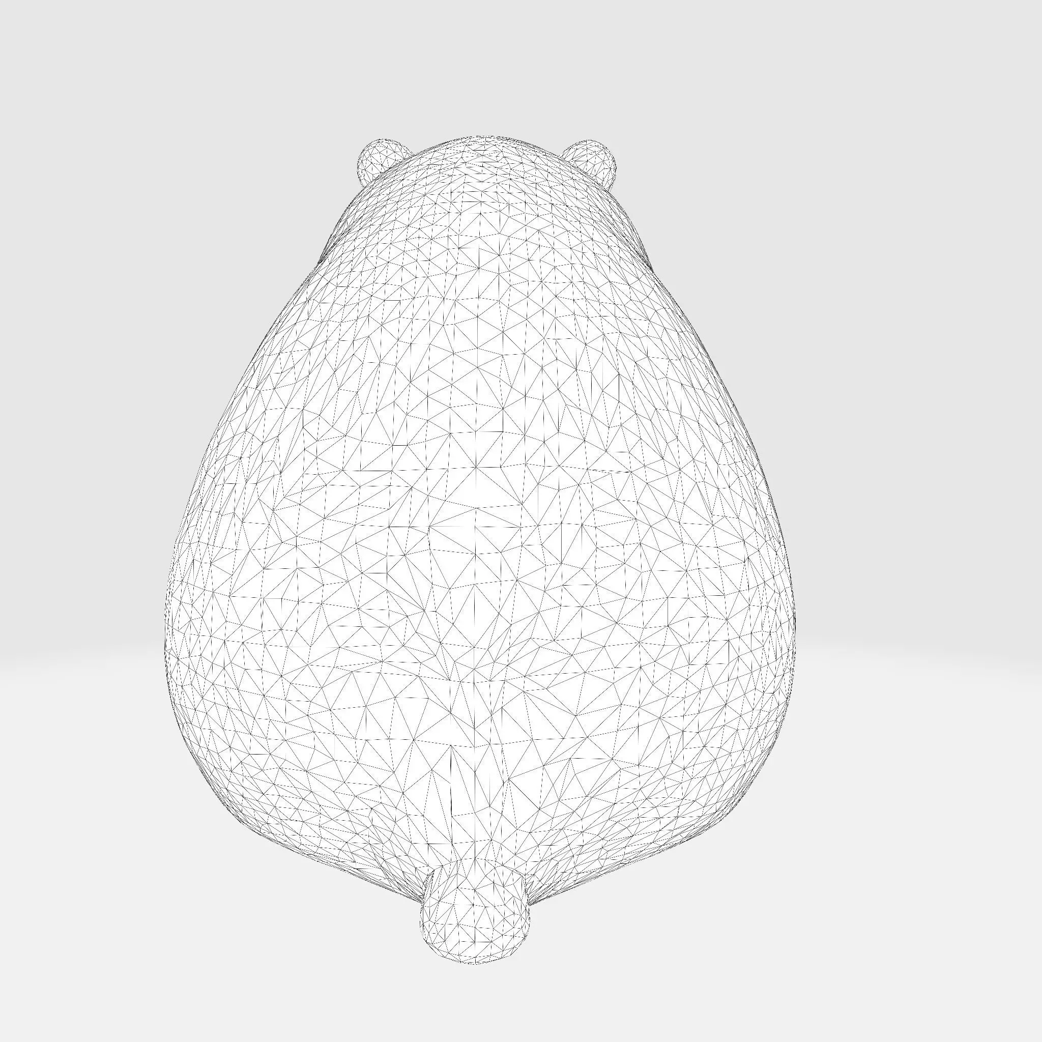 Adorable Panda Cub Ultimate Print-Ready Figurine 3D print model_24