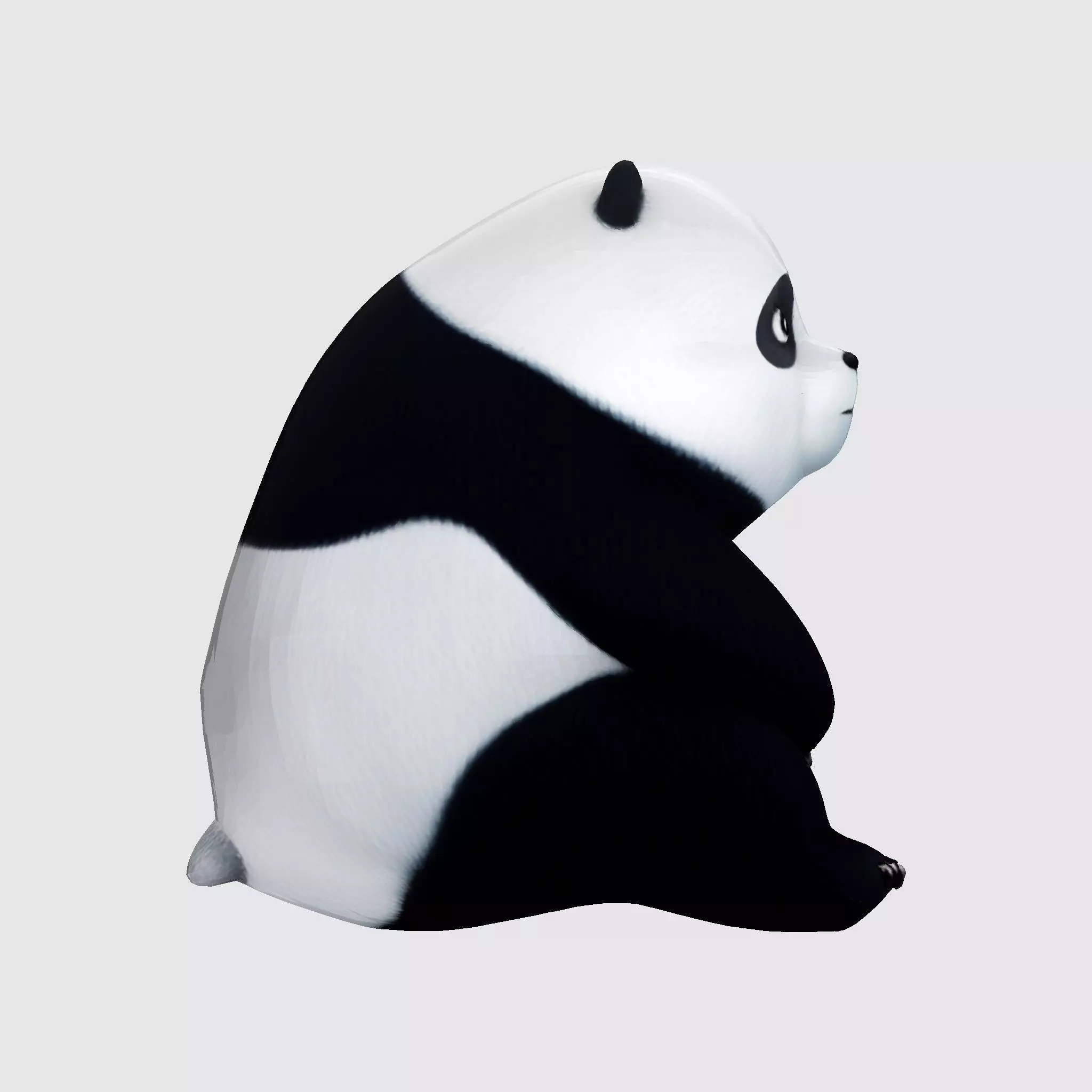 Adorable Panda Cub Ultimate Print-Ready Figurine 3D print model_13