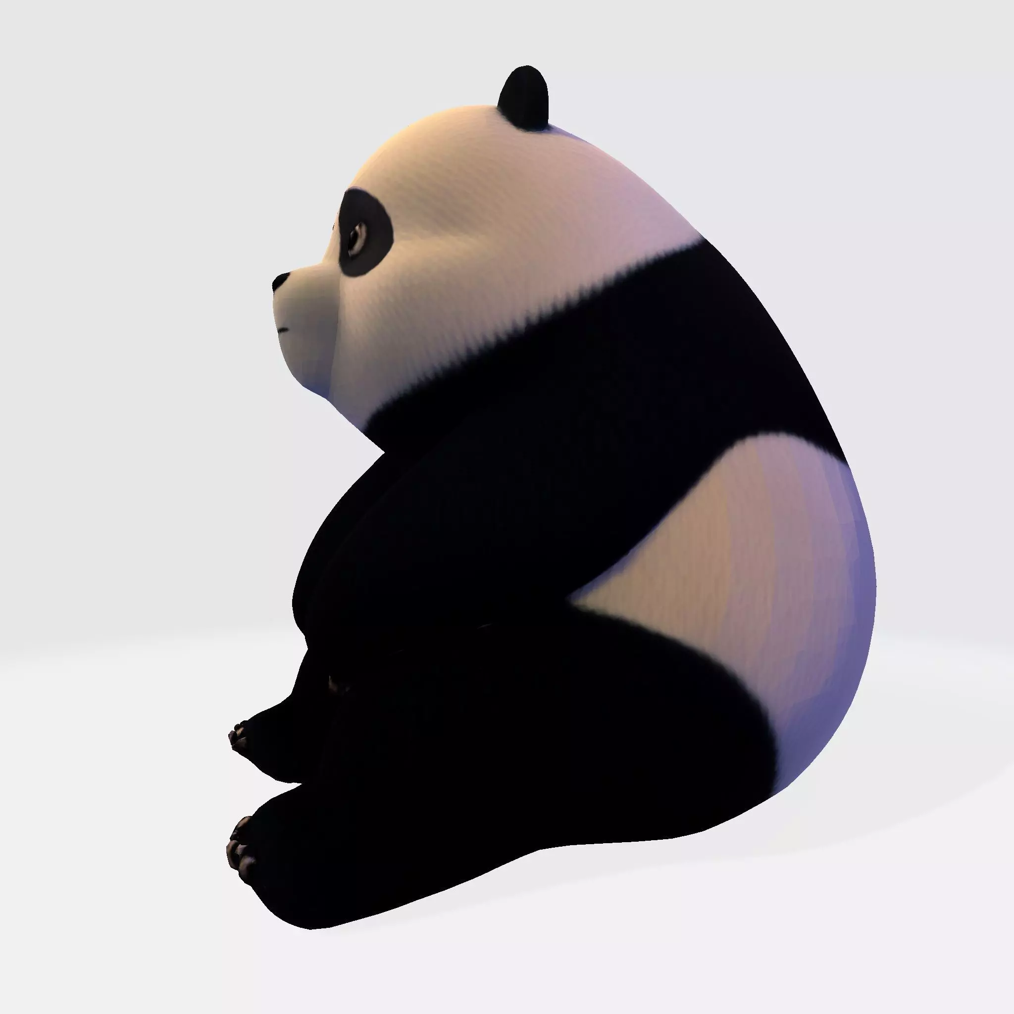 Adorable Panda Cub Ultimate Print-Ready Figurine 3D print model_30