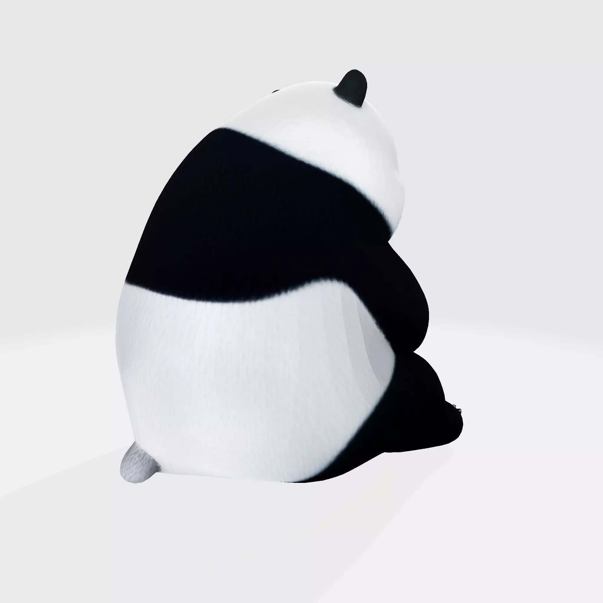 Adorable Panda Cub Ultimate Print-Ready Figurine 3D print model_5
