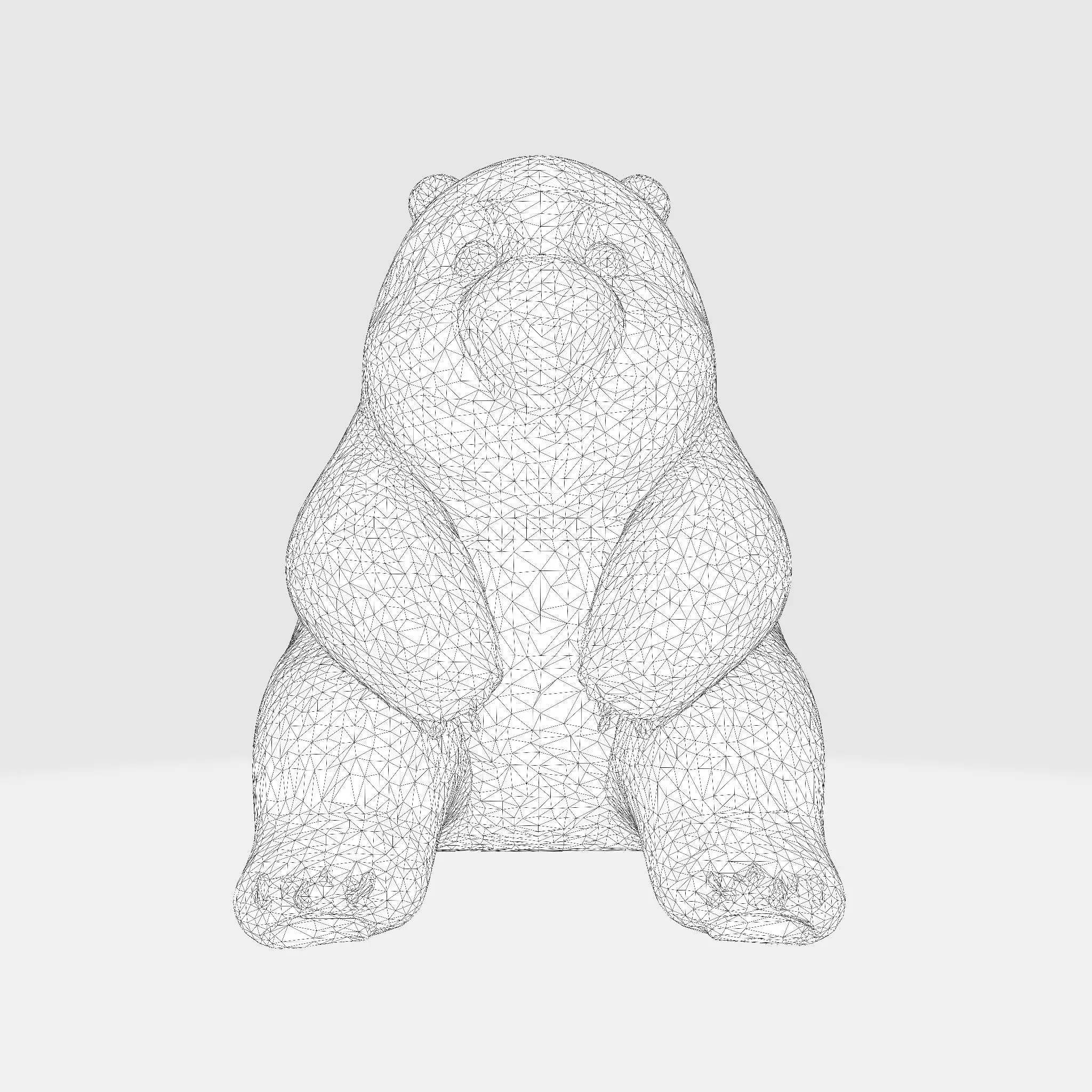 Adorable Panda Cub Ultimate Print-Ready Figurine 3D print model_21