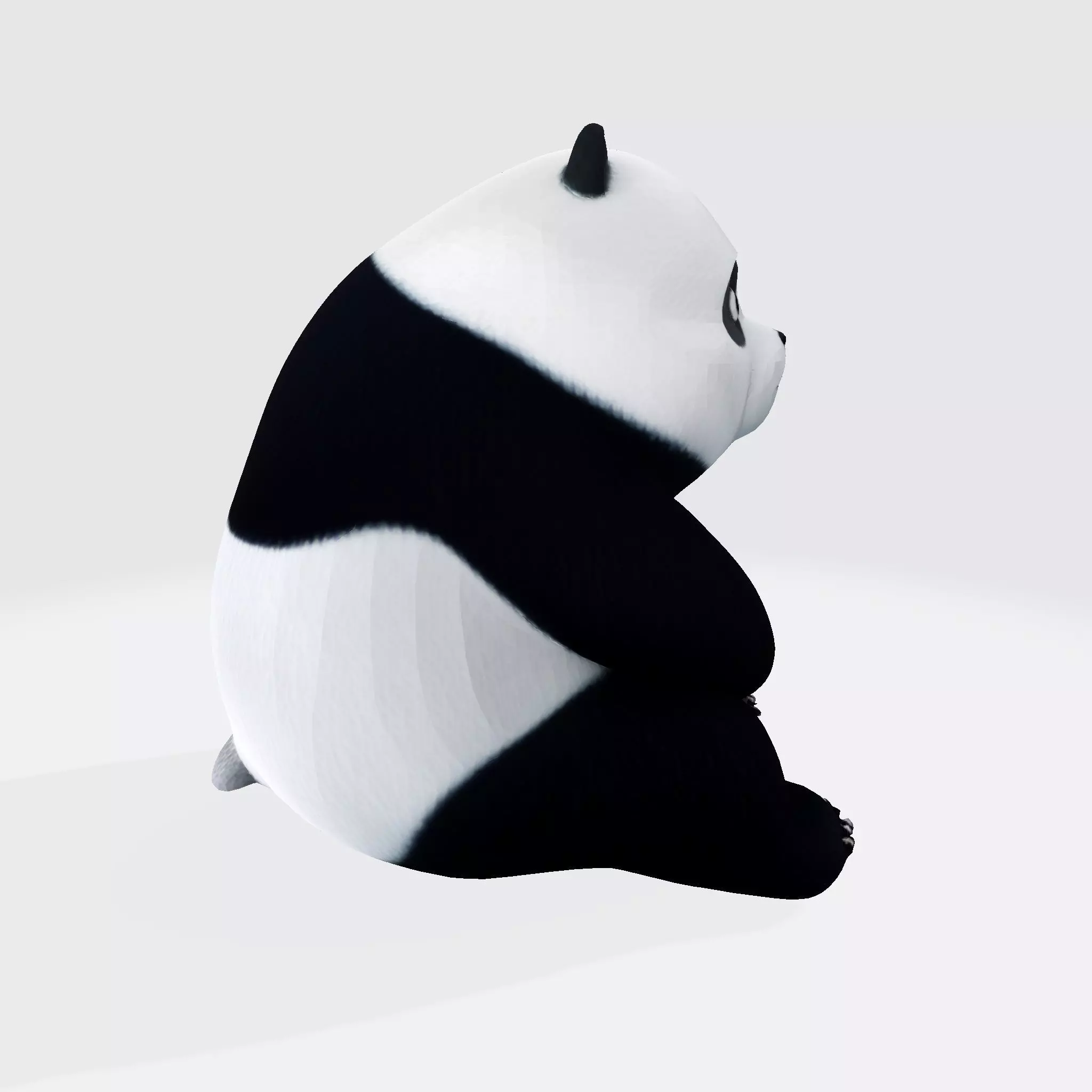 Adorable Panda Cub Ultimate Print-Ready Figurine 3D print model_6