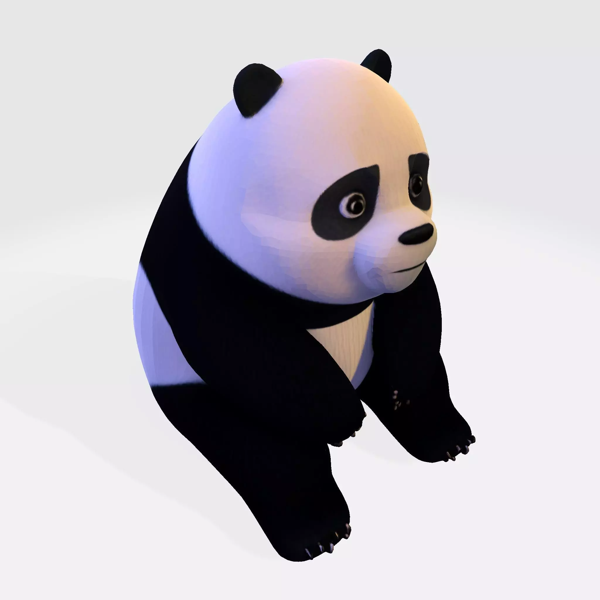 Adorable Panda Cub Ultimate Print-Ready Figurine 3D print model_28