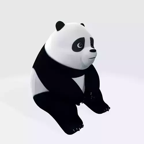 Adorable Panda Cub Ultimate Print-Ready Figurine 3D print model Adorable Panda Cub Ultimate Print-Ready Figurine 3D print model