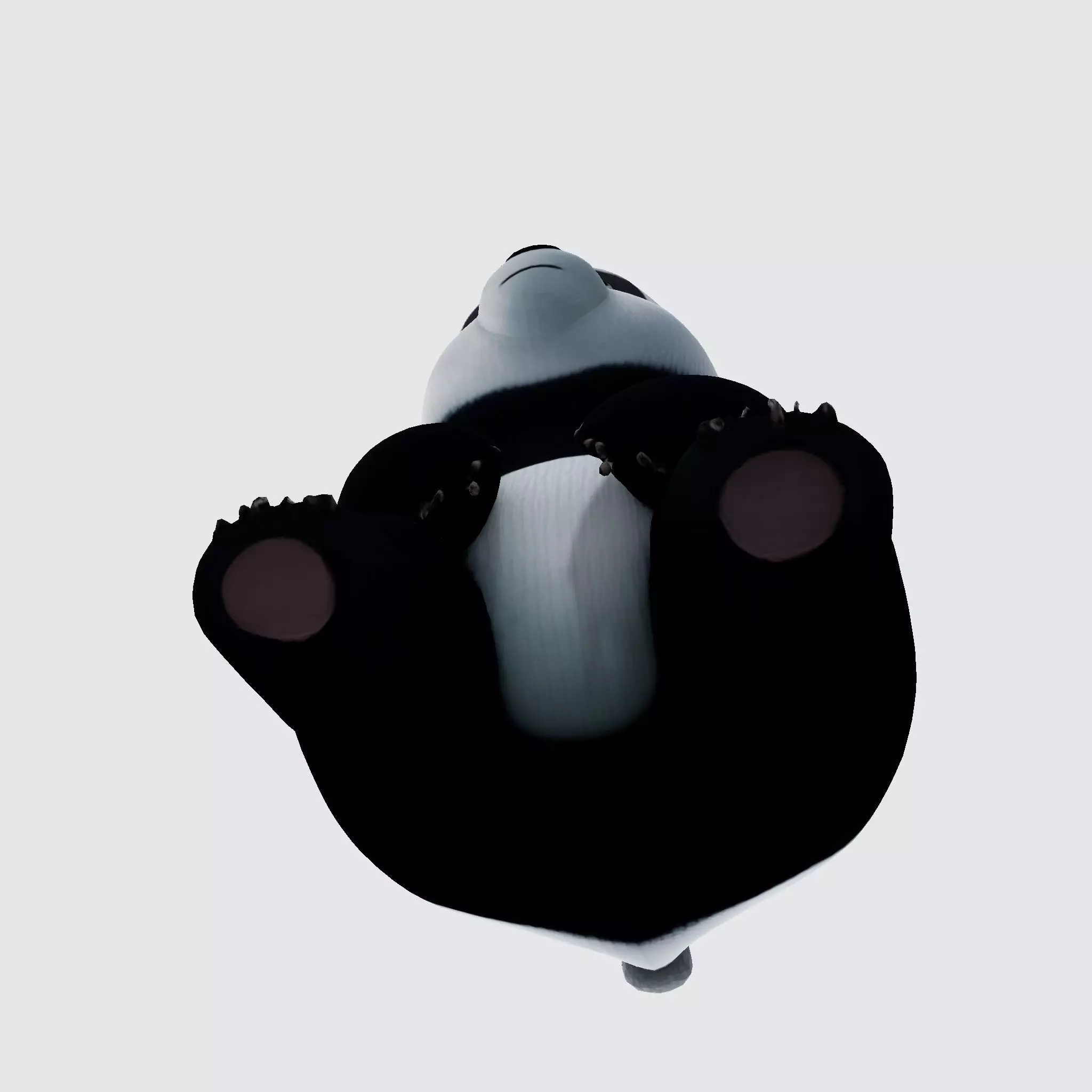 Adorable Panda Cub Ultimate Print-Ready Figurine 3D print model_8