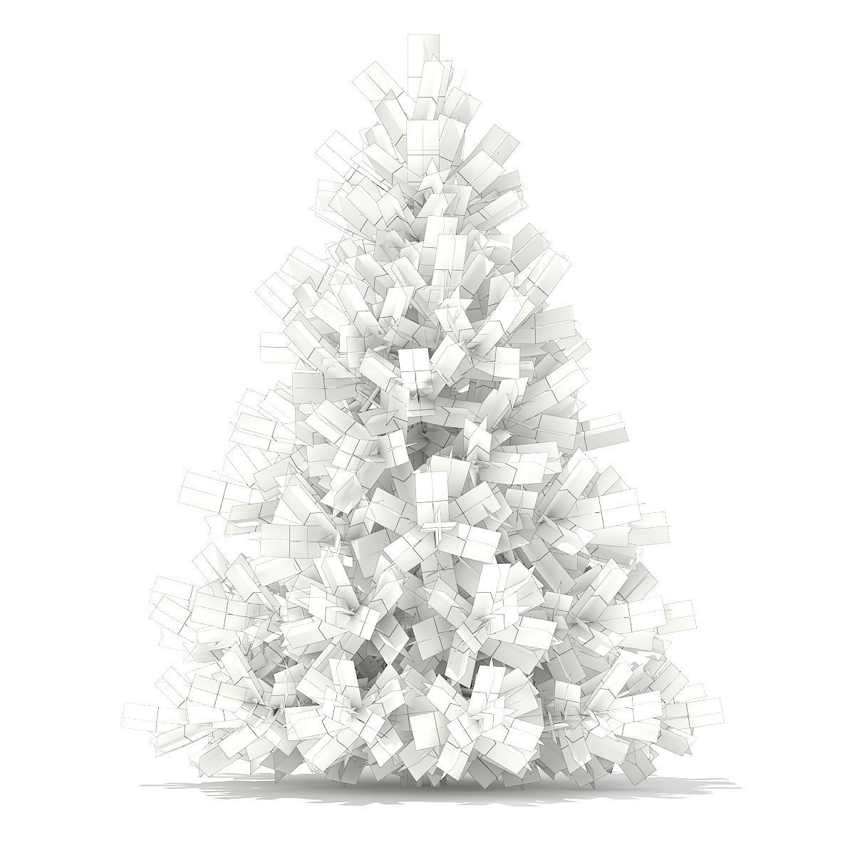 Blue Spruce Picea pungens 1m 3D model_3