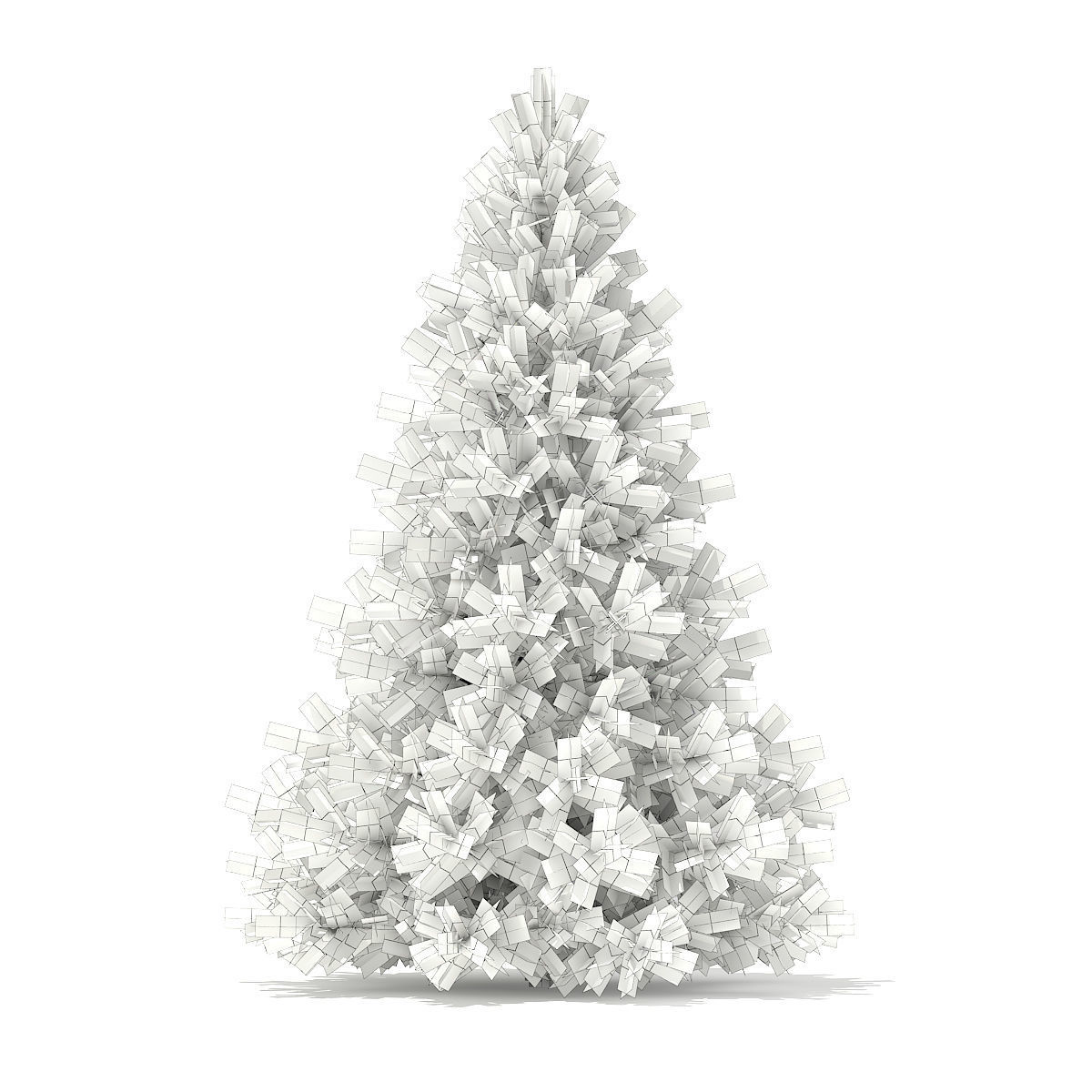 Blue Spruce Picea pungens 2m 3D model_1