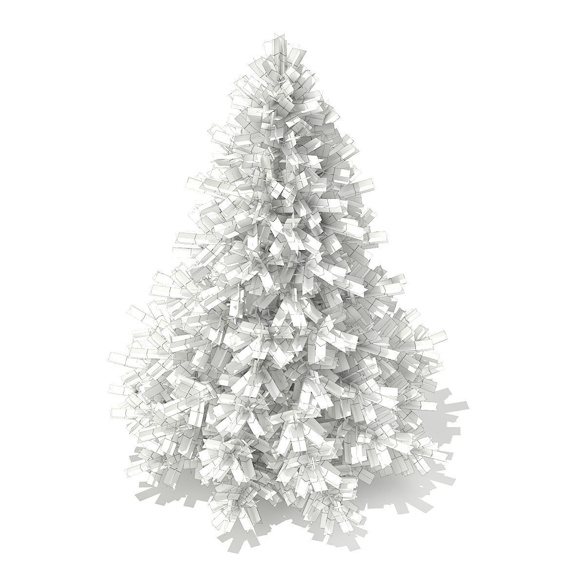 Blue Spruce Picea pungens 2m 3D model_3