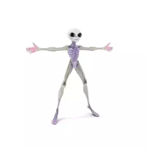 Alien Creature Gray model pack