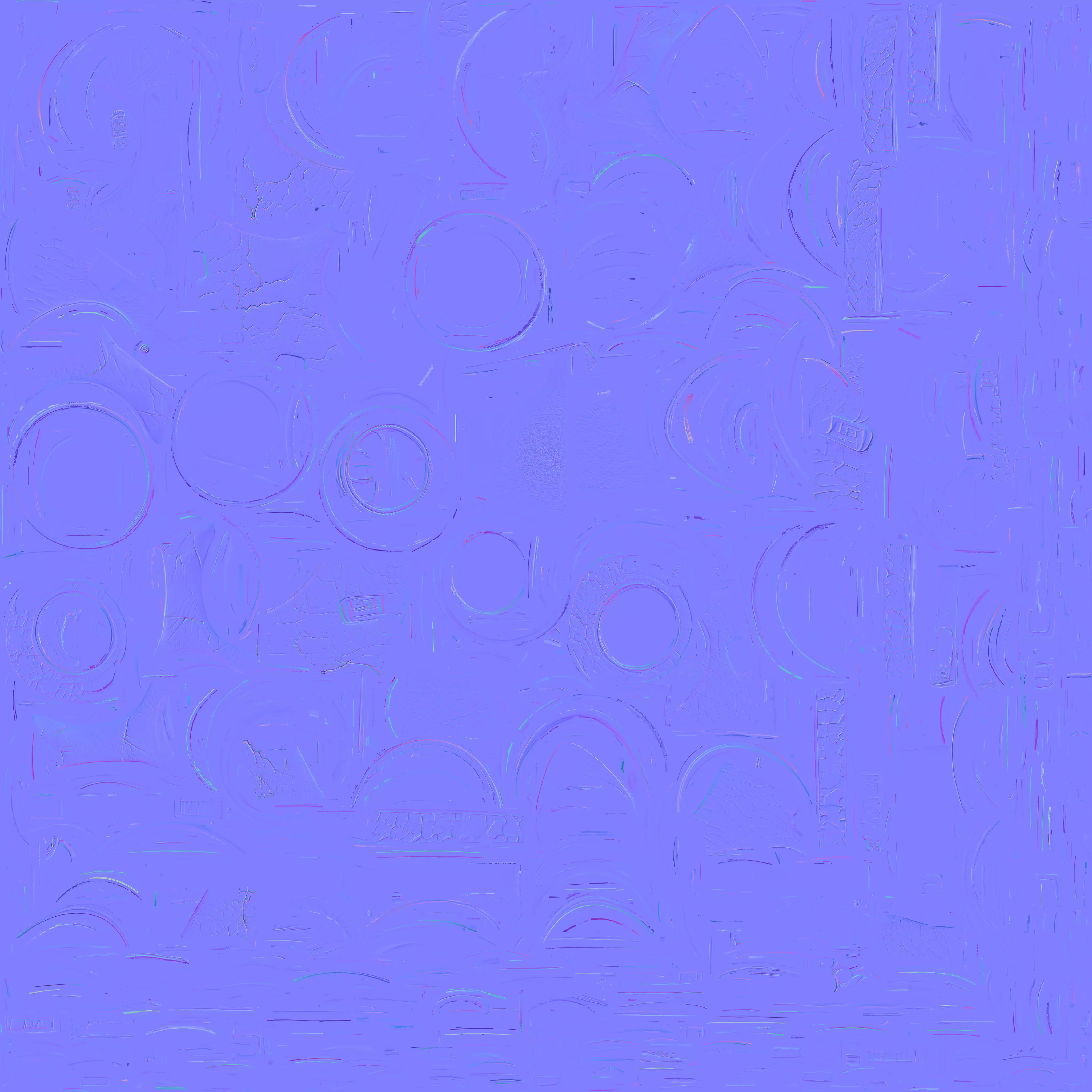 Cracked Biohazard Gas Mask 3D Model Post Apocalyptic Prop Low-poly 3D model_3