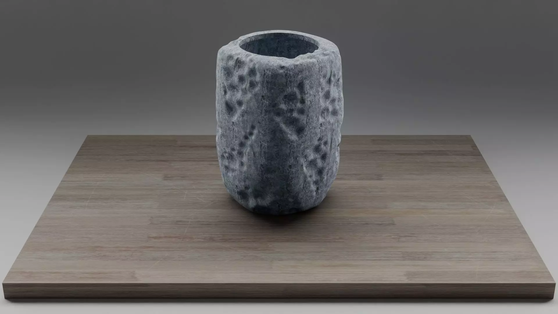 stl-Moon vase 3D print model_4