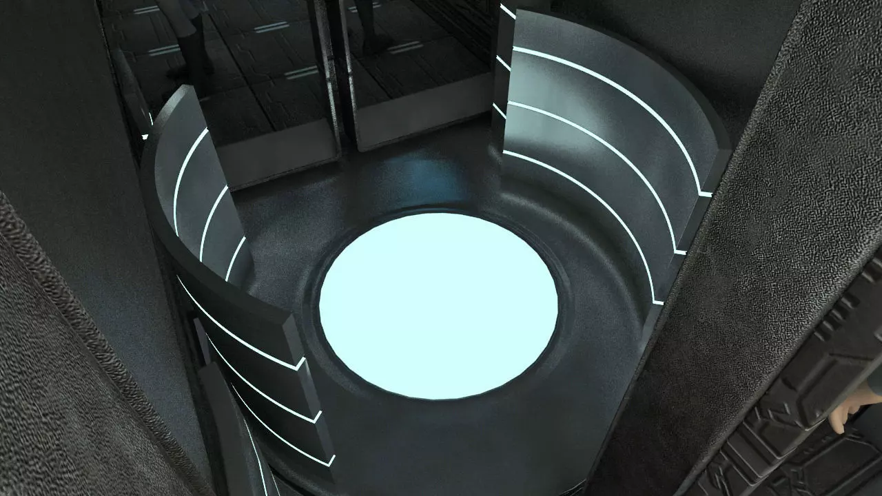 Futuristic Science Truck 3D model_47