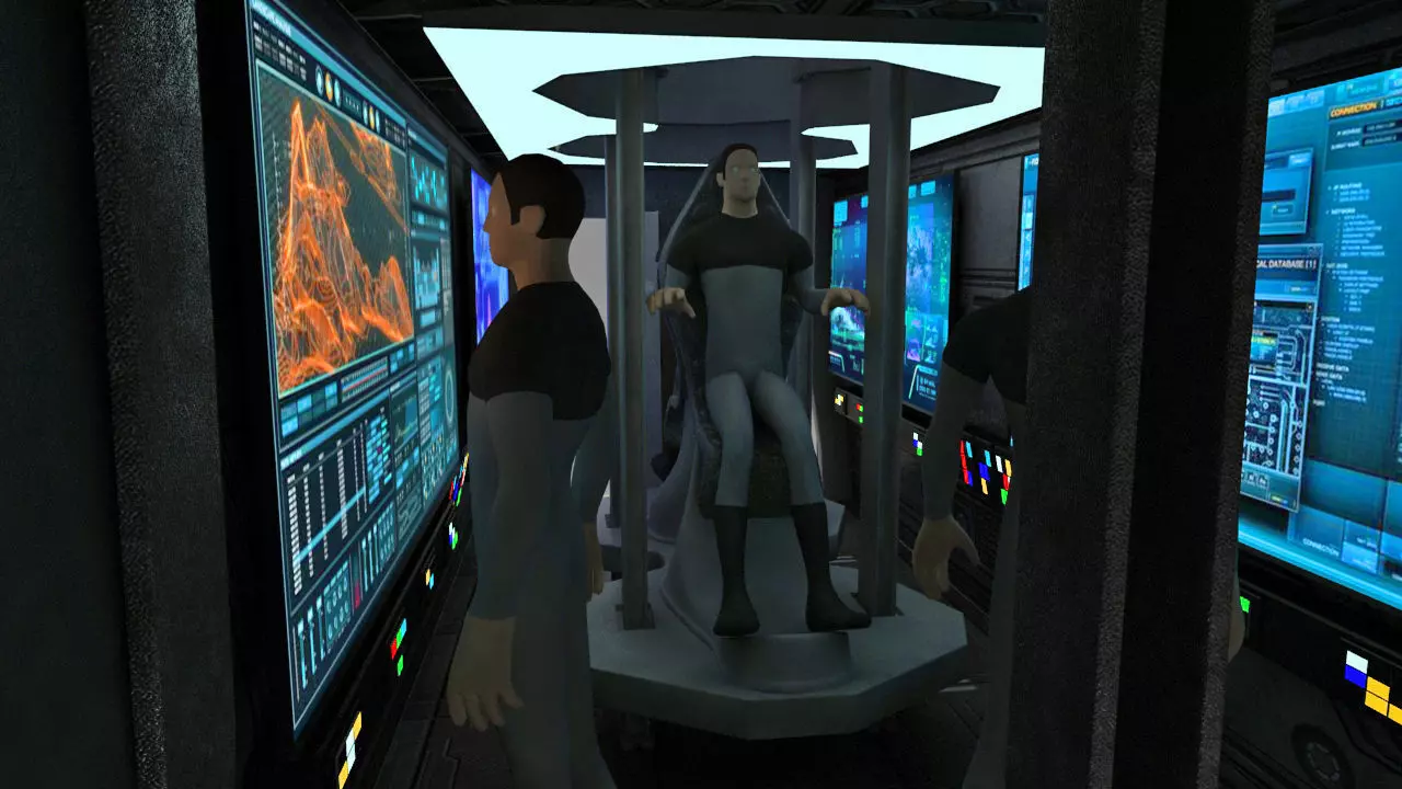 Futuristic Science Truck 3D model_54