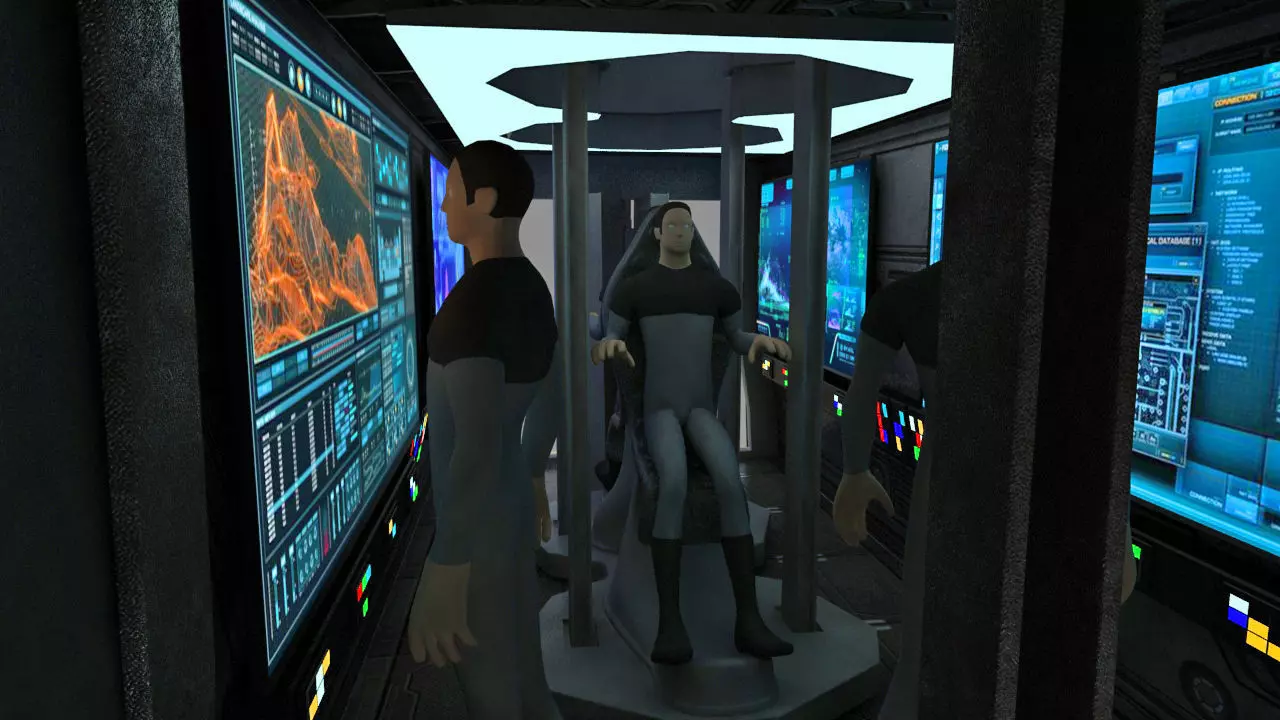 Futuristic Science Truck 3D model_55