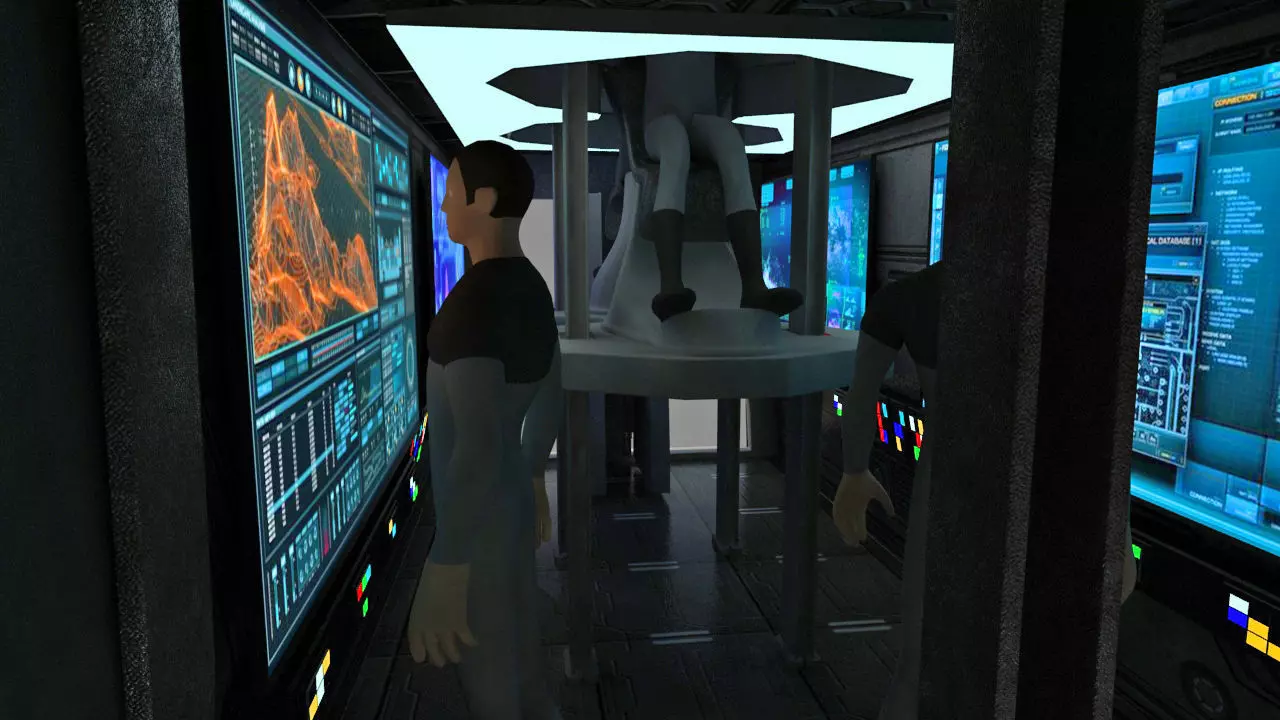 Futuristic Science Truck 3D model_52