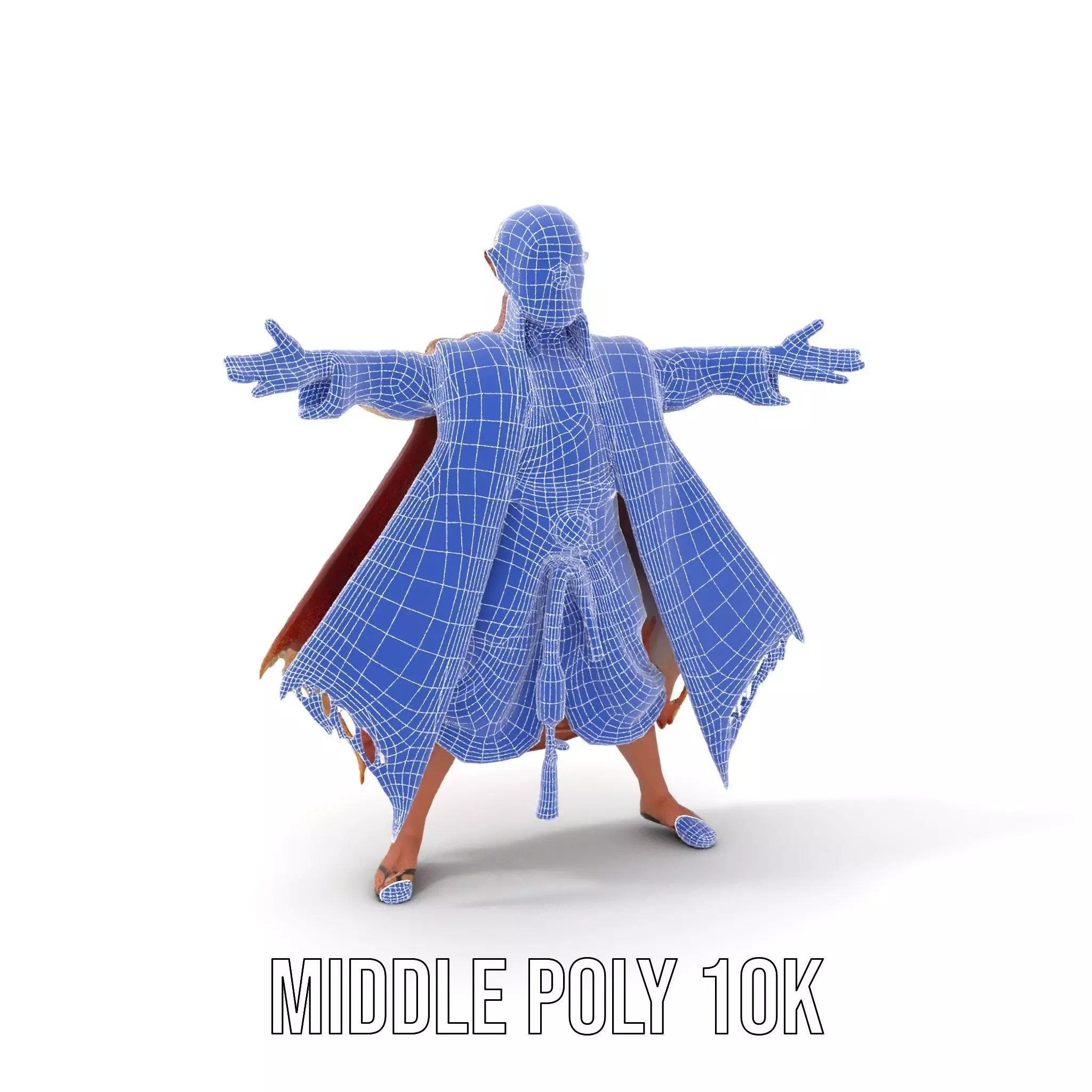 Regal Elven Elder model pack Low-poly 3D model_23