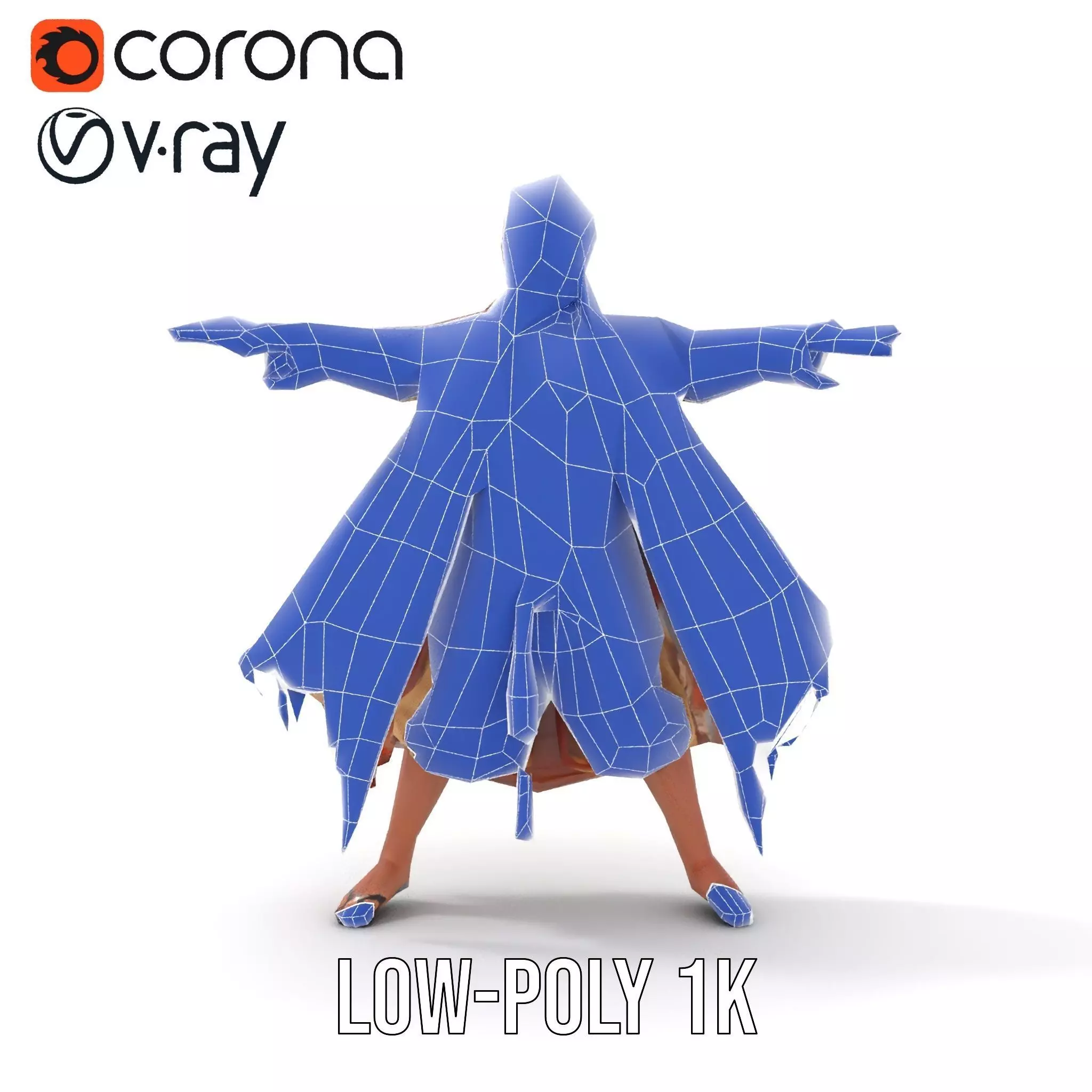 Regal Elven Elder model pack Low-poly 3D model_27