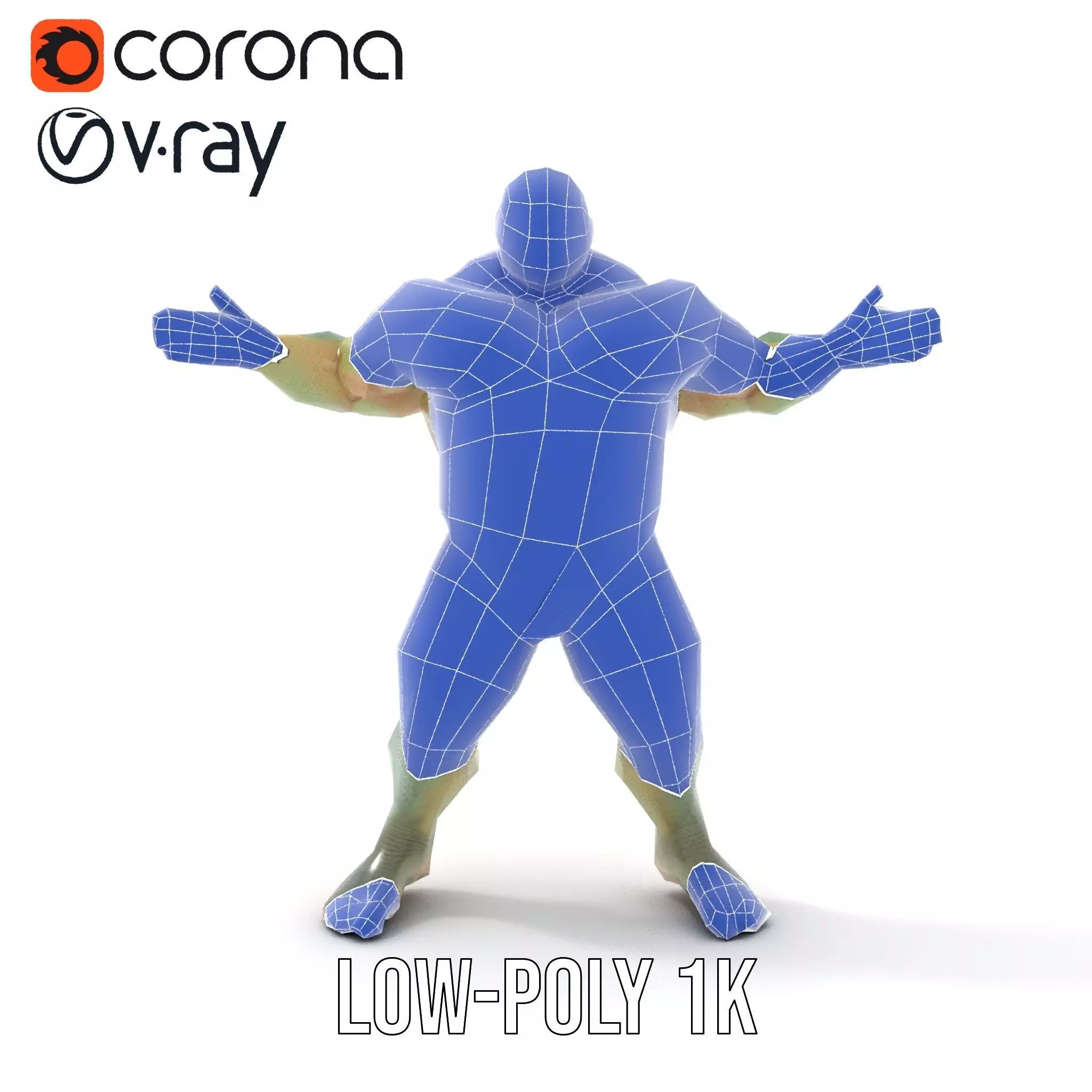 Green Scaled Lizardman model pack Low-poly 3D model_18