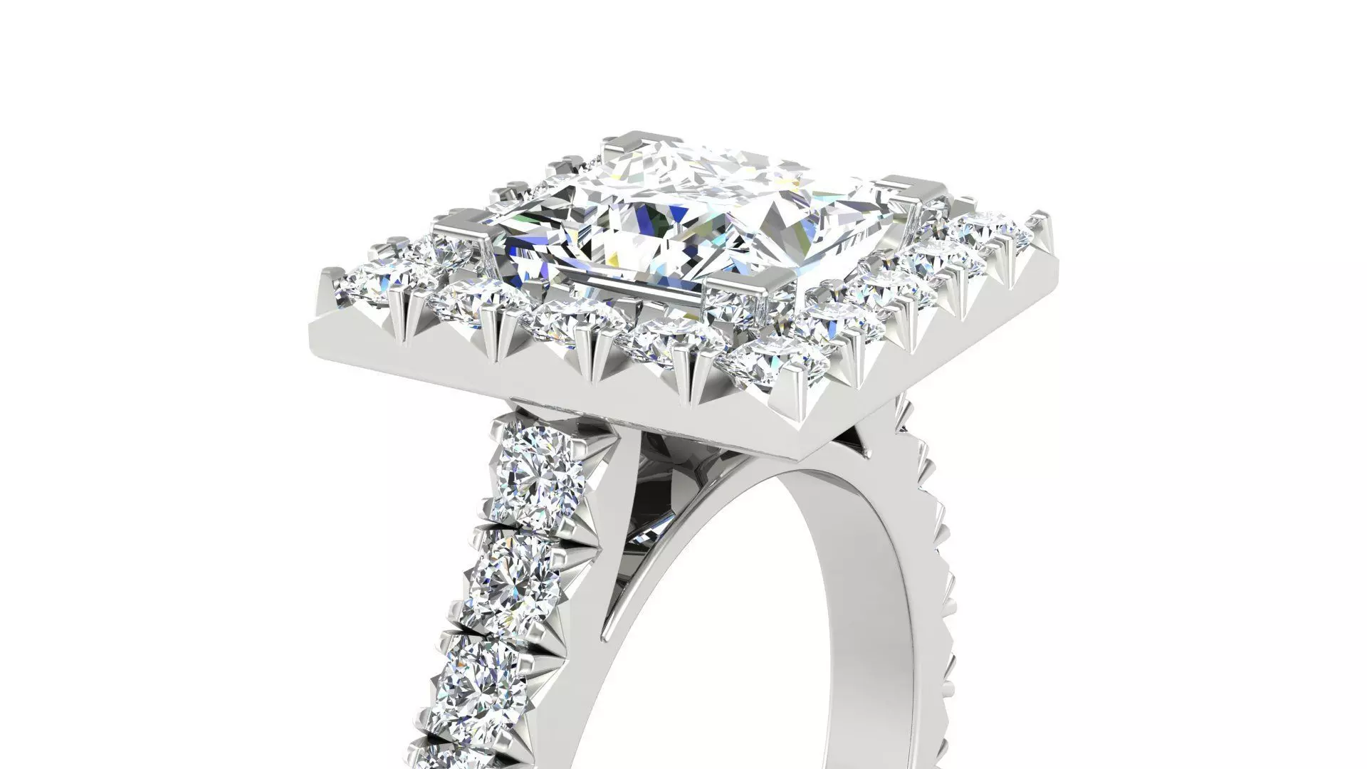 French Pave 3D print model_3