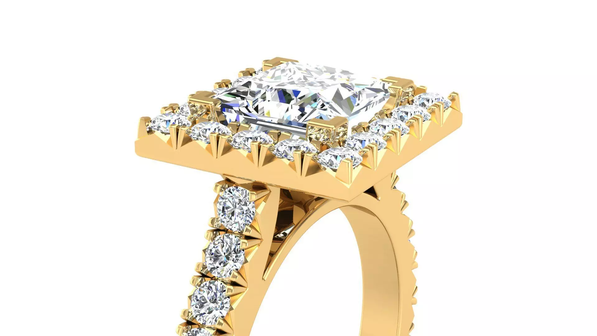 French Pave 3D print model_4