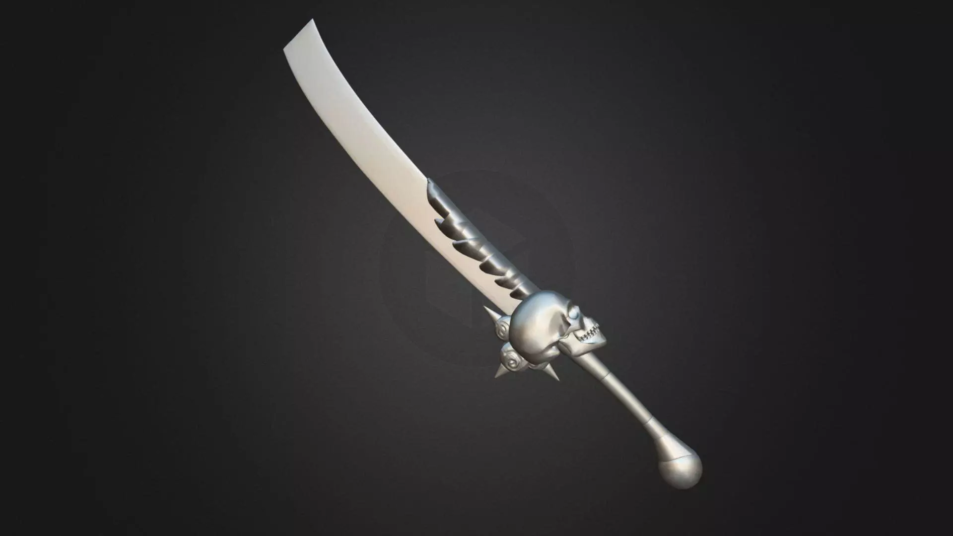 Aspect of Nemesis Low-poly 3D model_1