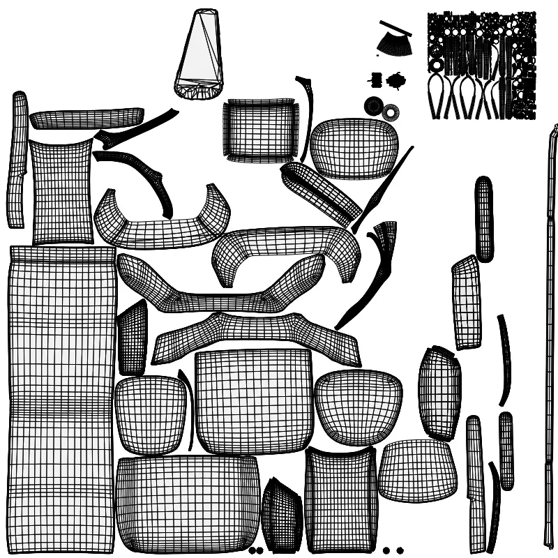 Office Chair 3D model_6