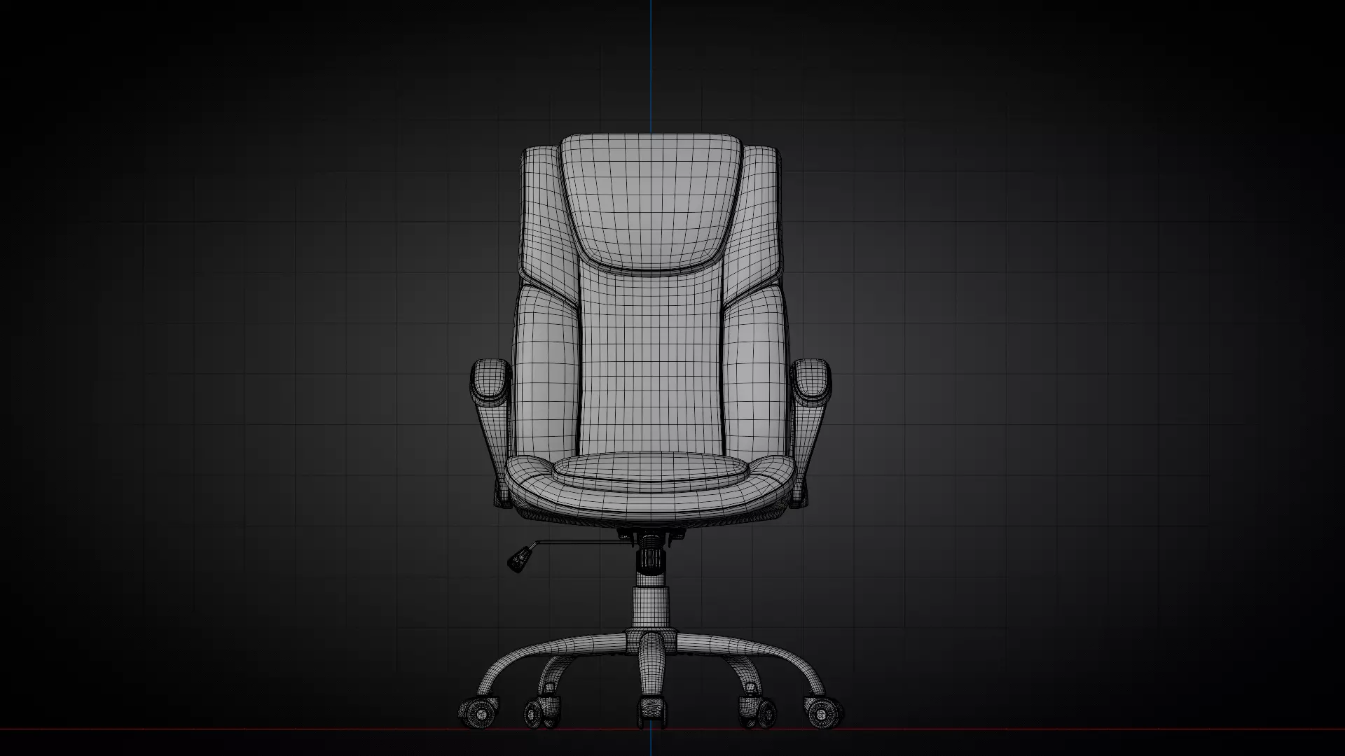 Office Chair 3D model_5
