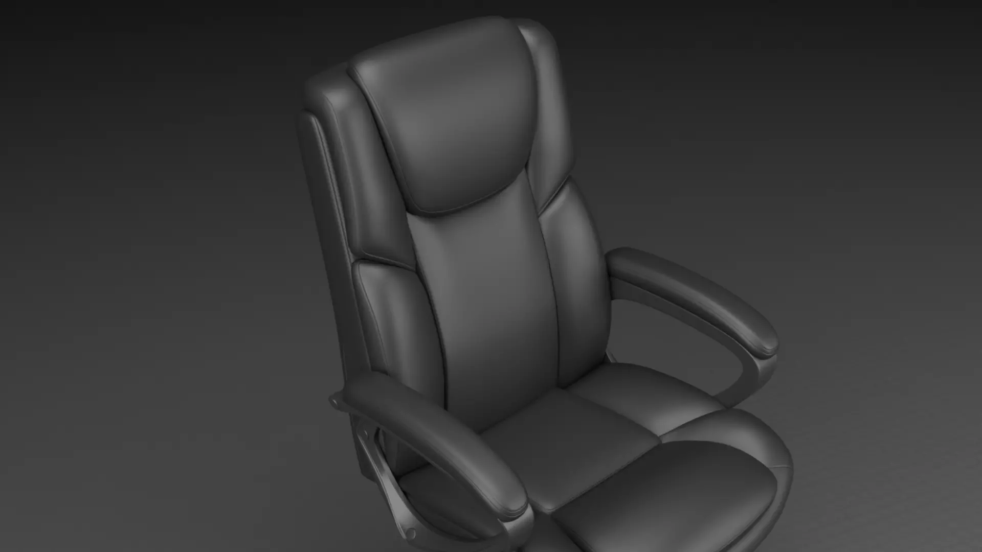 Office Chair 3D model_4