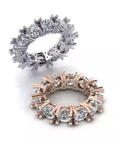 eternity diamond jewelry ring