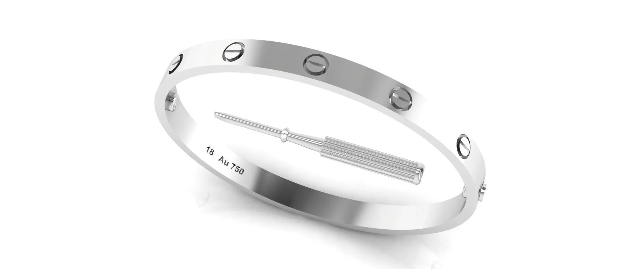 Love Bracelet Size 21 3D print model_2