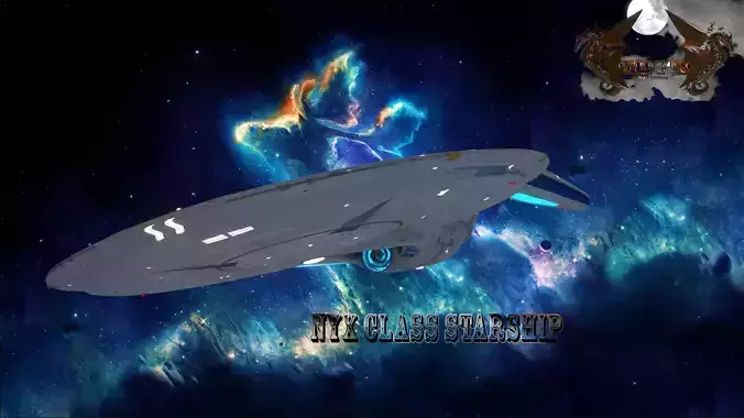 NyX Class Destroyer 3D model