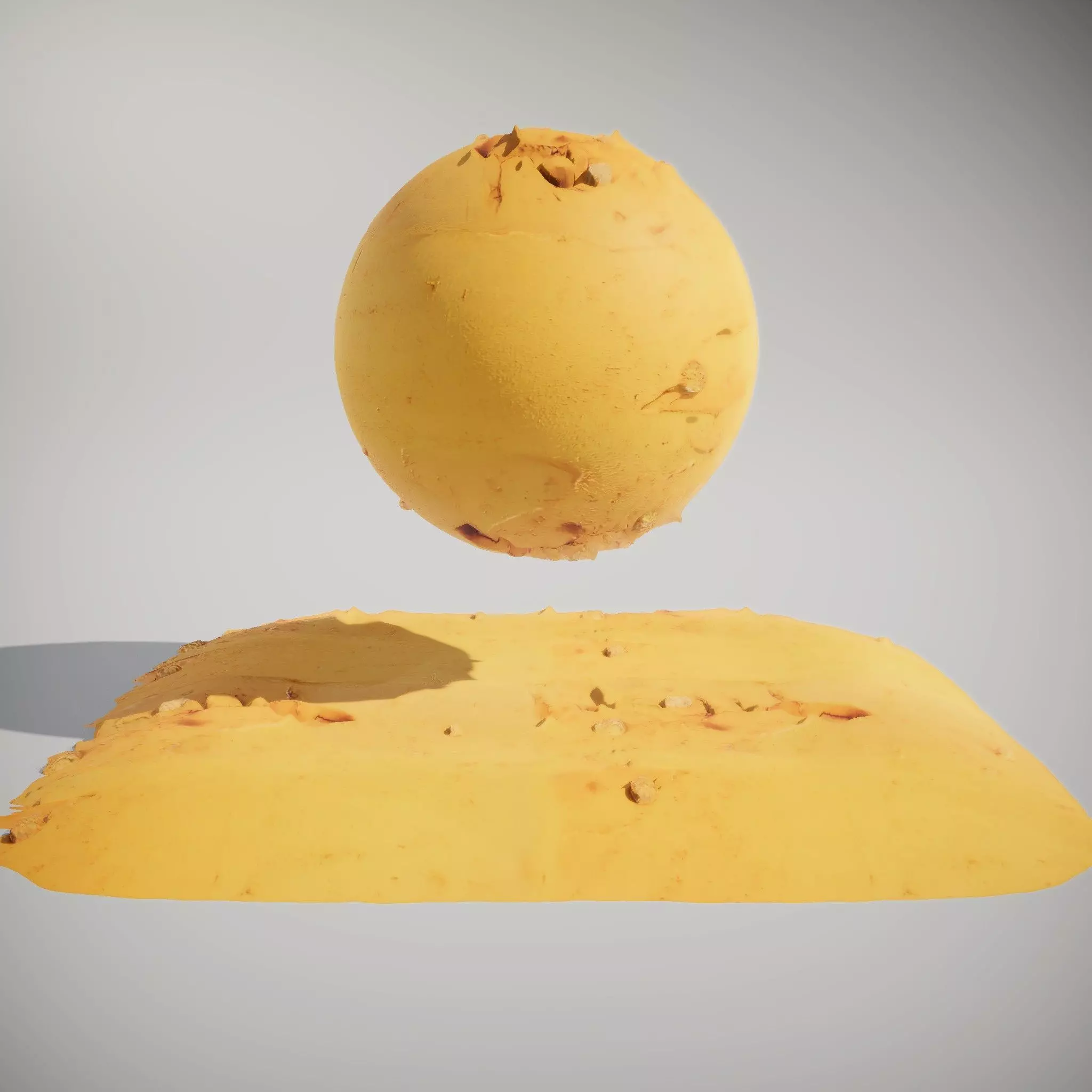 Sandstone Cliff HQ PBR Textures Set Texture_3