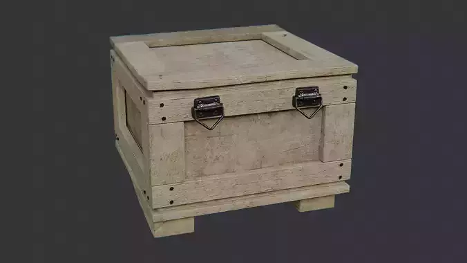 Industrial Wooden Shipping Crate