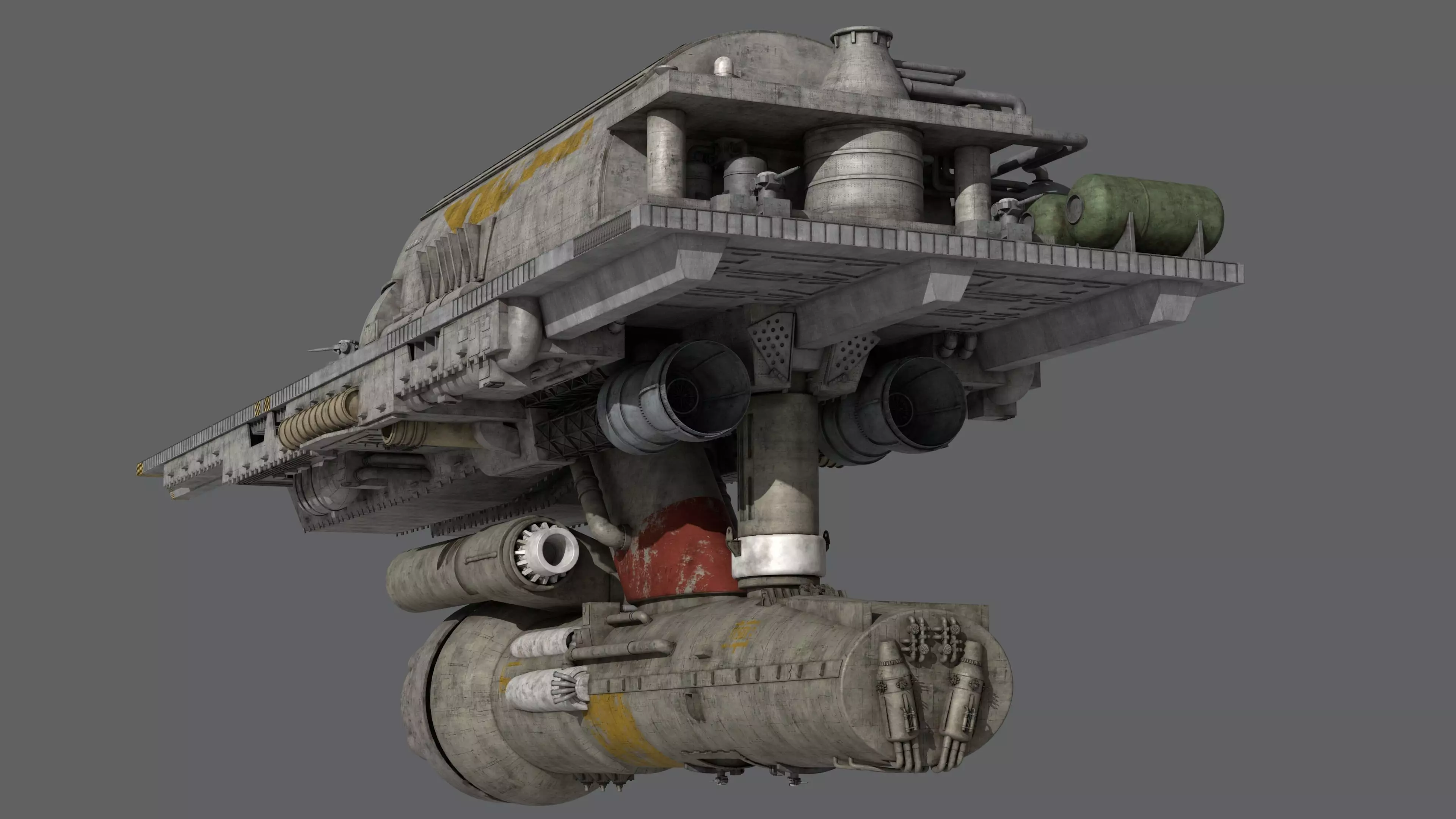 Battlestar Galactica - Flattop 3D model_6