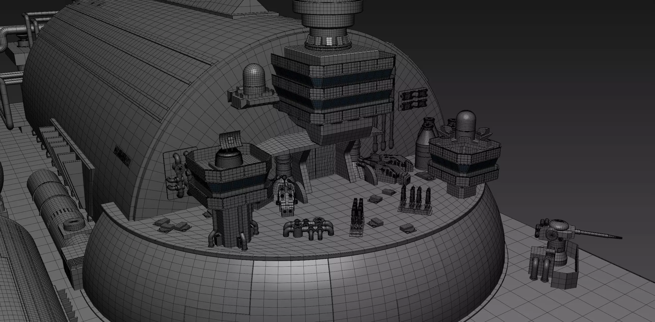 Battlestar Galactica - Flattop 3D model_20