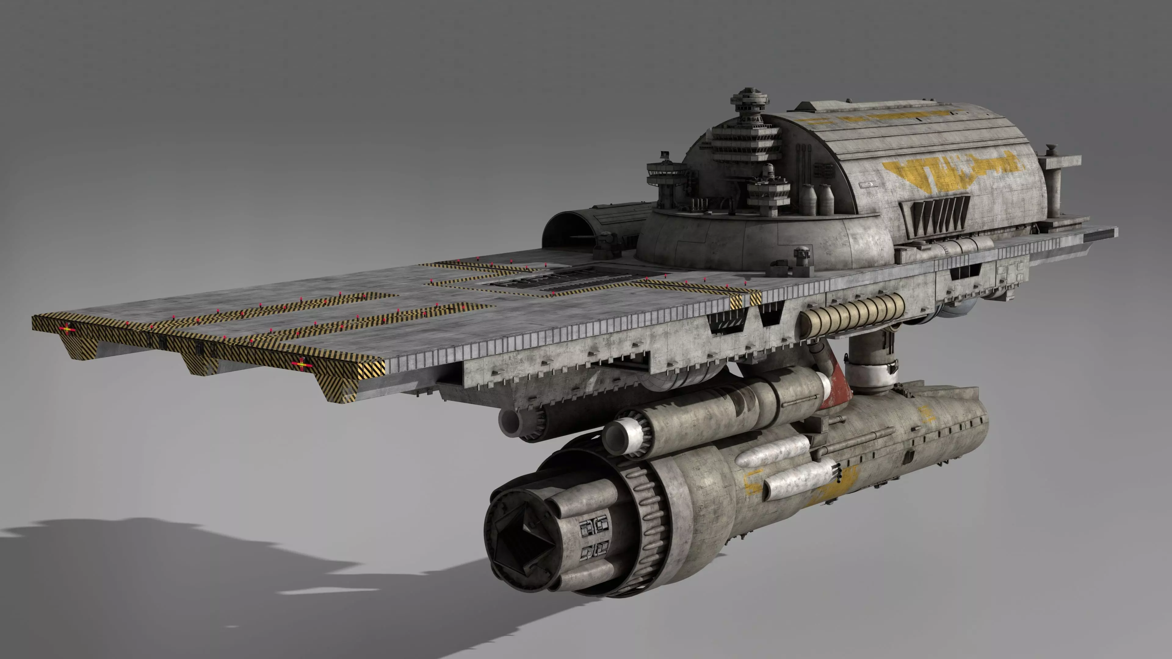 Battlestar Galactica - Flattop 3D model_12