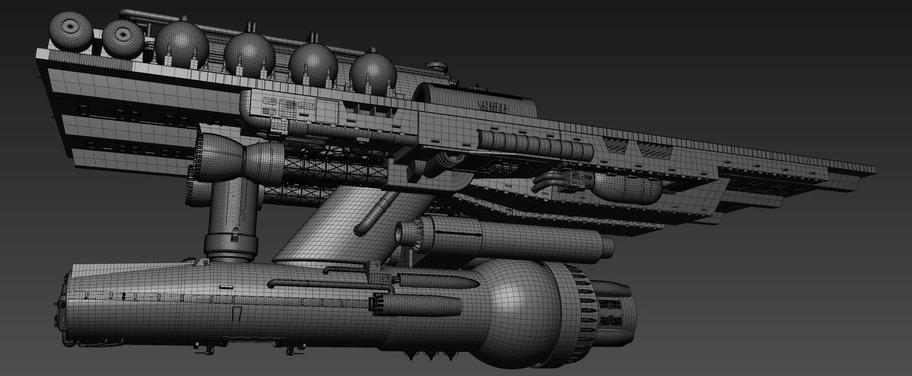 Battlestar Galactica - Flattop 3D model_17