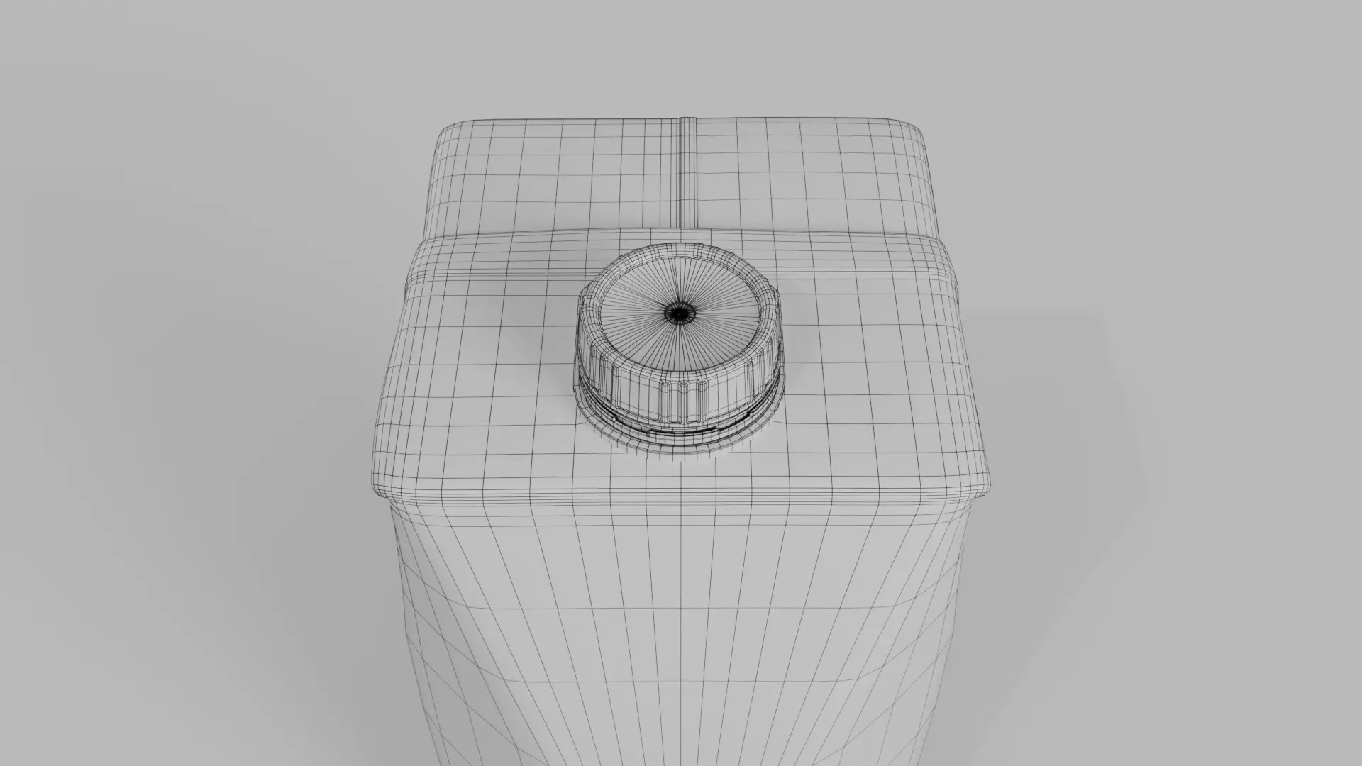 Beverage Carton 750 ml- Customizable Prism Drink Box 3D model_19