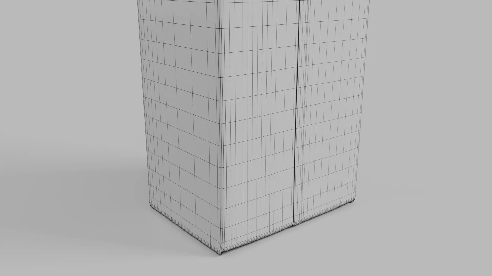 Beverage Carton 500 ml - Customizable Drink Box 3D model_20