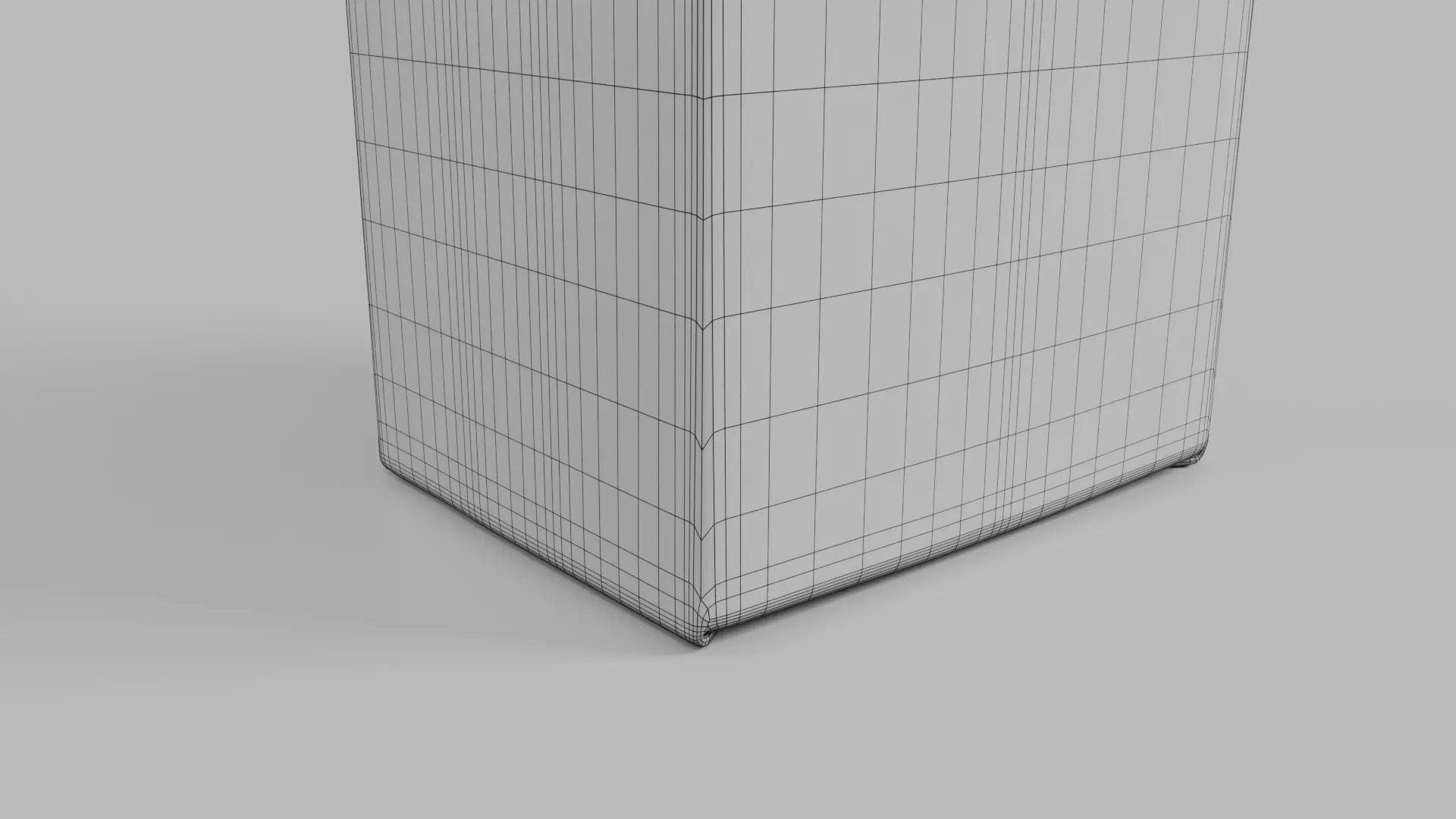 Beverage Carton 250 ml - Customizable Gable-Top Drink Box 3D model_19