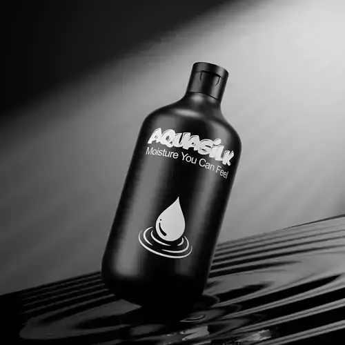 3D Product Bottle Model