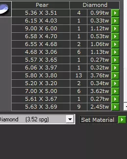 pear and round marquise jewelry ring 3D print model_7