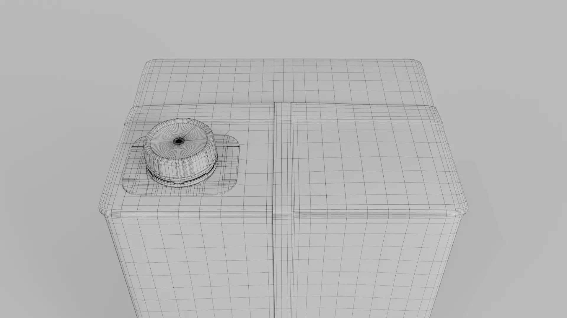 Beverage Carton 2000 ml - Customizable Drink Box 3D model_15