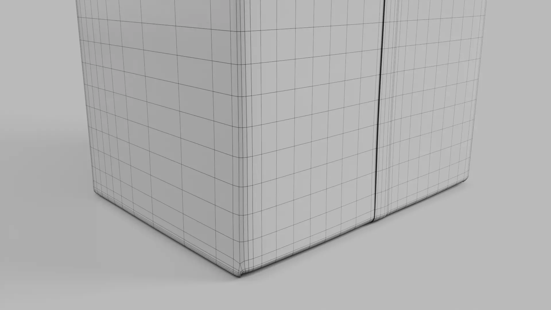 Beverage Carton 2000 ml - Customizable Drink Box 3D model_42