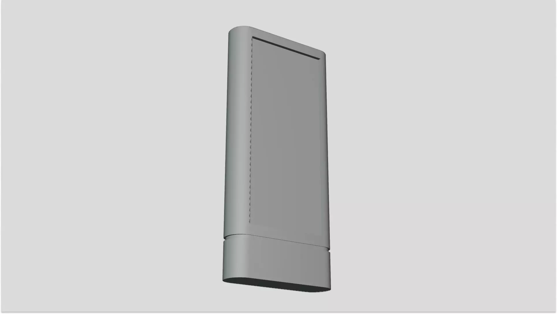 Poster Screen Stand - Geometry Only No Textures No Materials 3D model_5